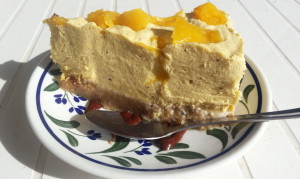 Raw Mango Cheese cake