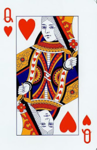 cards queen of hearts